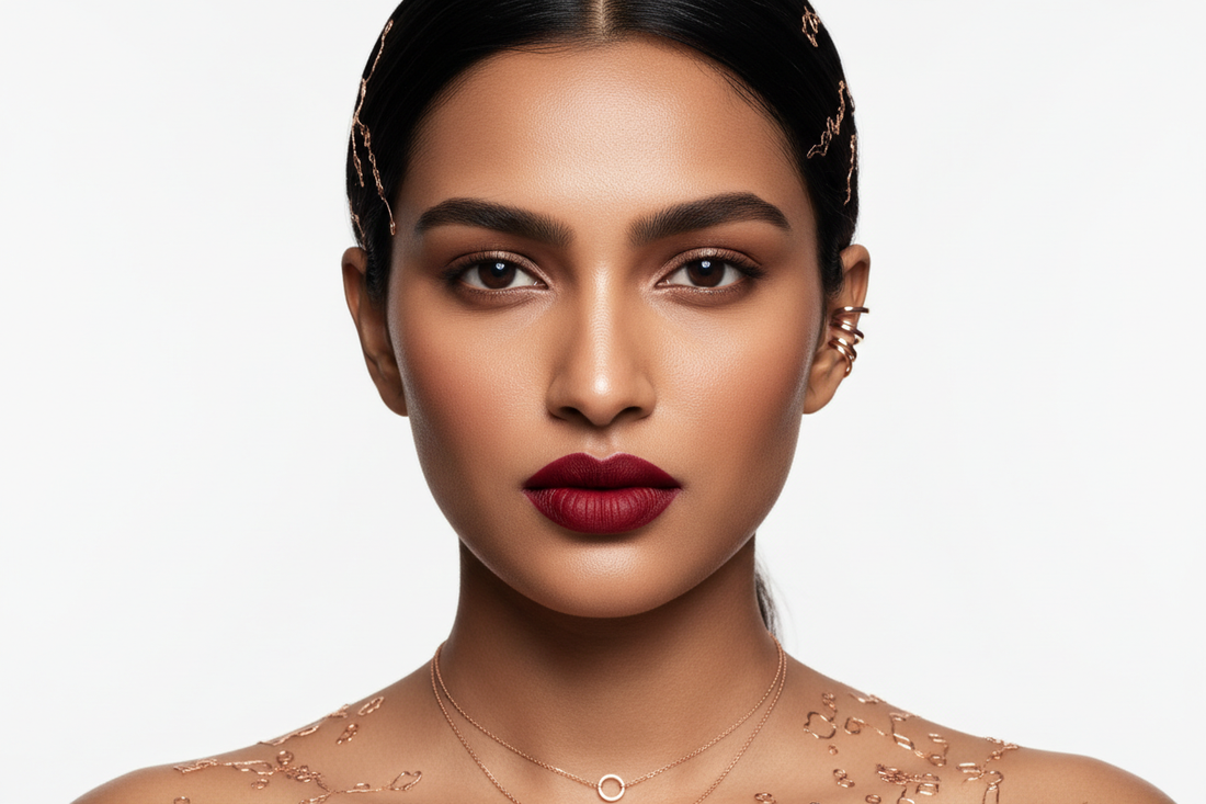 Best lipstick shades for brown skin — nude, red and berry shades for Indian skin tones by BellaBloom