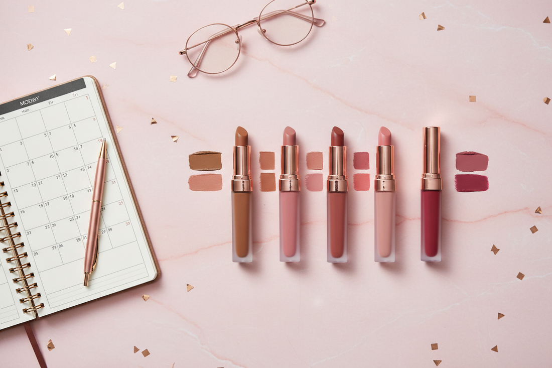 Professional office lipstick shades under ₹250 for Indian skin tones by BellaBloom