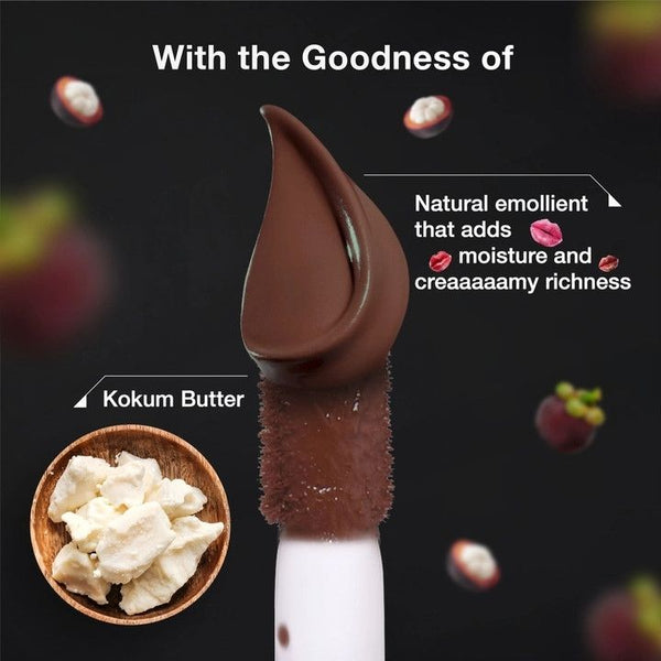 BellaBloom Chocolate Liquid Matte Lipstick | Waterproof | Transfer Proof | Smudge Proof | Long Lasting | 5 ml