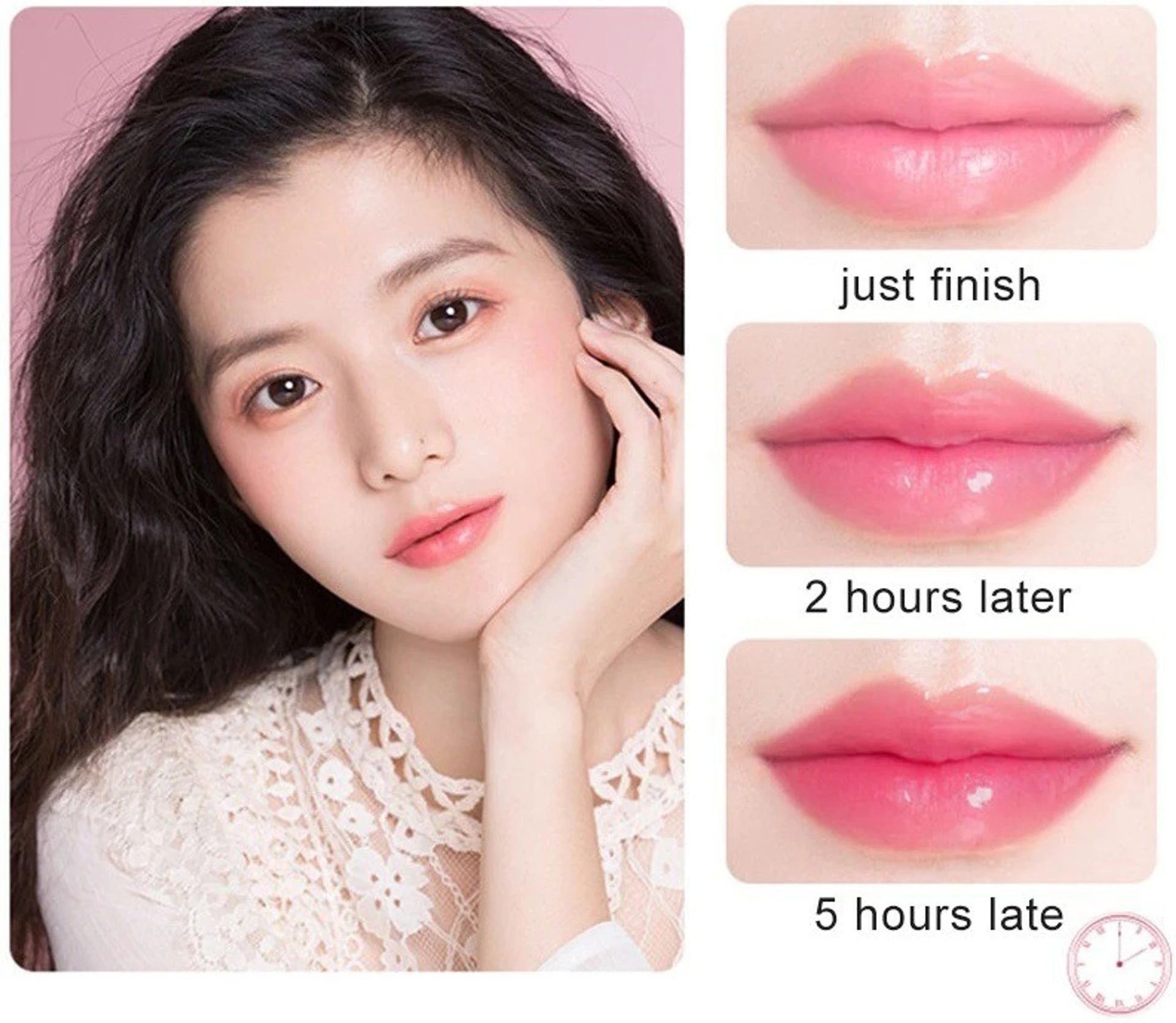 Bella Bloom Pink Liquid Matte Lipstick image 2