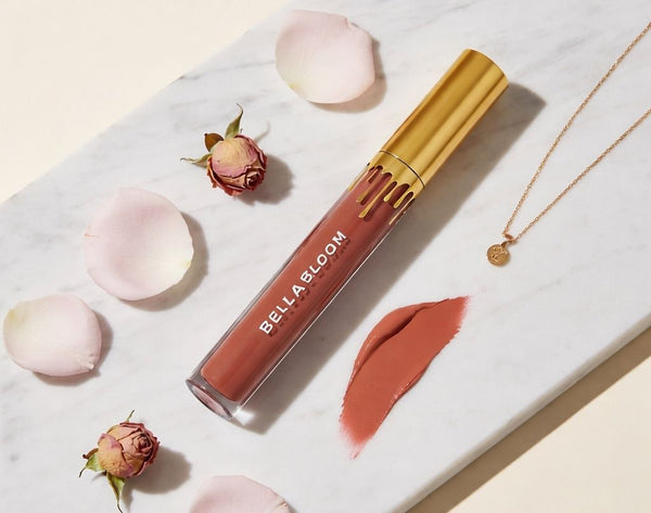 BellaBloom Nude Brown Liquid Matte Lipstick | Waterproof | Transfer Proof | Smudge Proof | Long Lasting | 5 ml