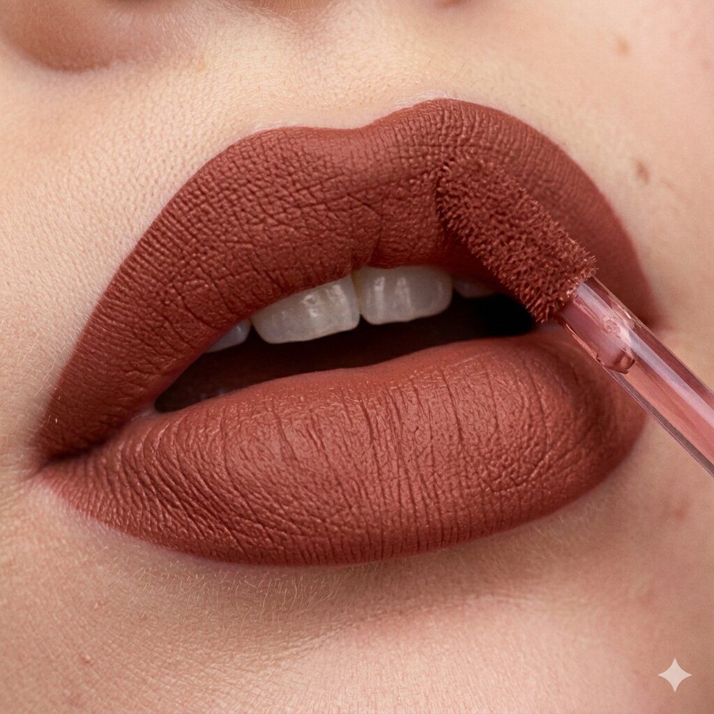 Bella Bloom Nude Brown Liquid Matte Waterproof Lipstick