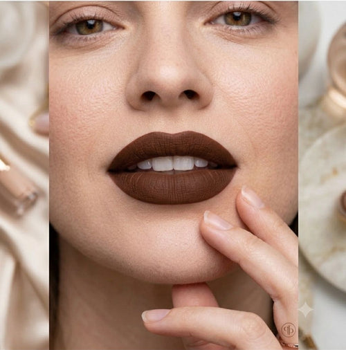BellaBloom Dark Brown | Waterproof liquid matte lipstick 5ml