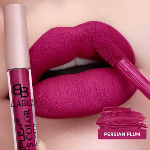 BellaBloom Fuchsia Pink Liquid Matte Lipstick | Waterproof | Transfer Proof | Smudge Proof | Long Lasting | 5 ml