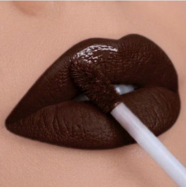 BellaBloom Deep Brown Liquid Matte Lipstick | Waterproof | Transfer Proof | Smudge Proof | Long Lasting | 5 ml