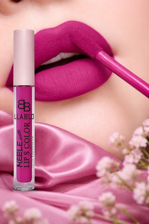 Bella Bloom Dark Pink Liquid Matte Waterproof Lipstick