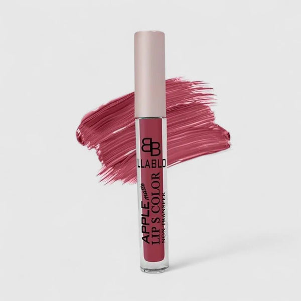 BellaBloom Solid Pink Liquid Matte Lipstick | Waterproof | Transfer Proof | Smudge Proof | Long Lasting | 5 ml