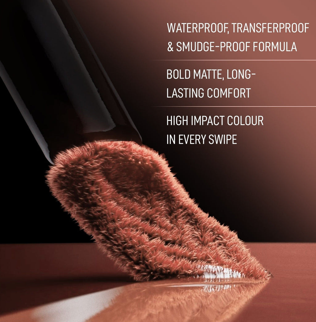 Bella Bloom Pink Nude Liquid Matte Lipstick image 3