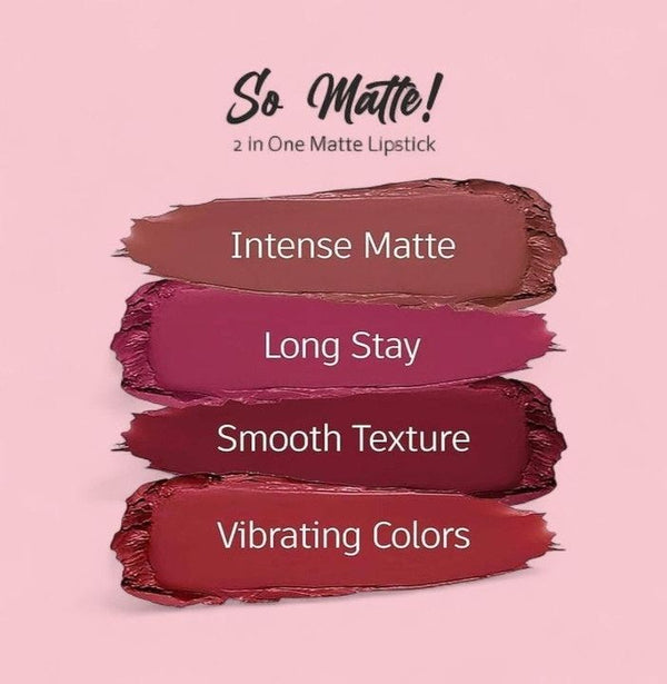 BellaBloom Mauve Pink Liquid Matte Lipstick | Waterproof | Transfer Proof | Smudge Proof | Long Lasting | 5 ml