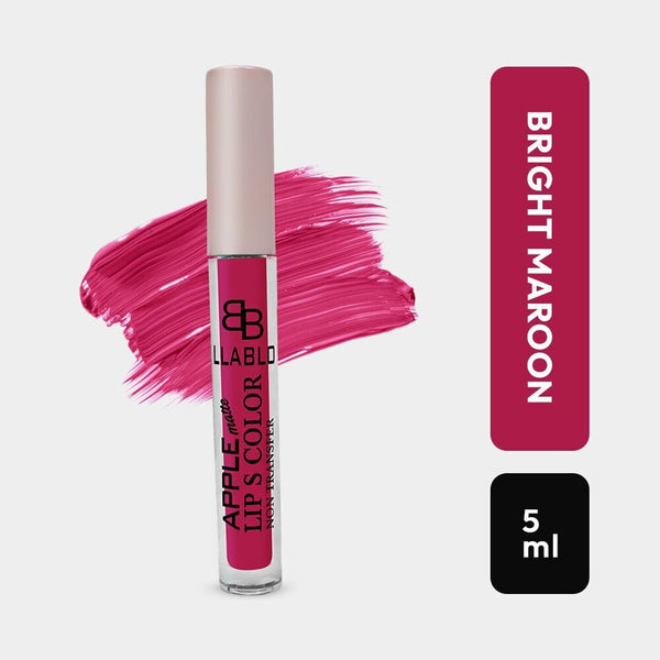 BellaBloom Coral Pink Liquid Matte Lipstick | Waterproof | Transfer Proof | Smudge Proof | Long Lasting | 5 ml