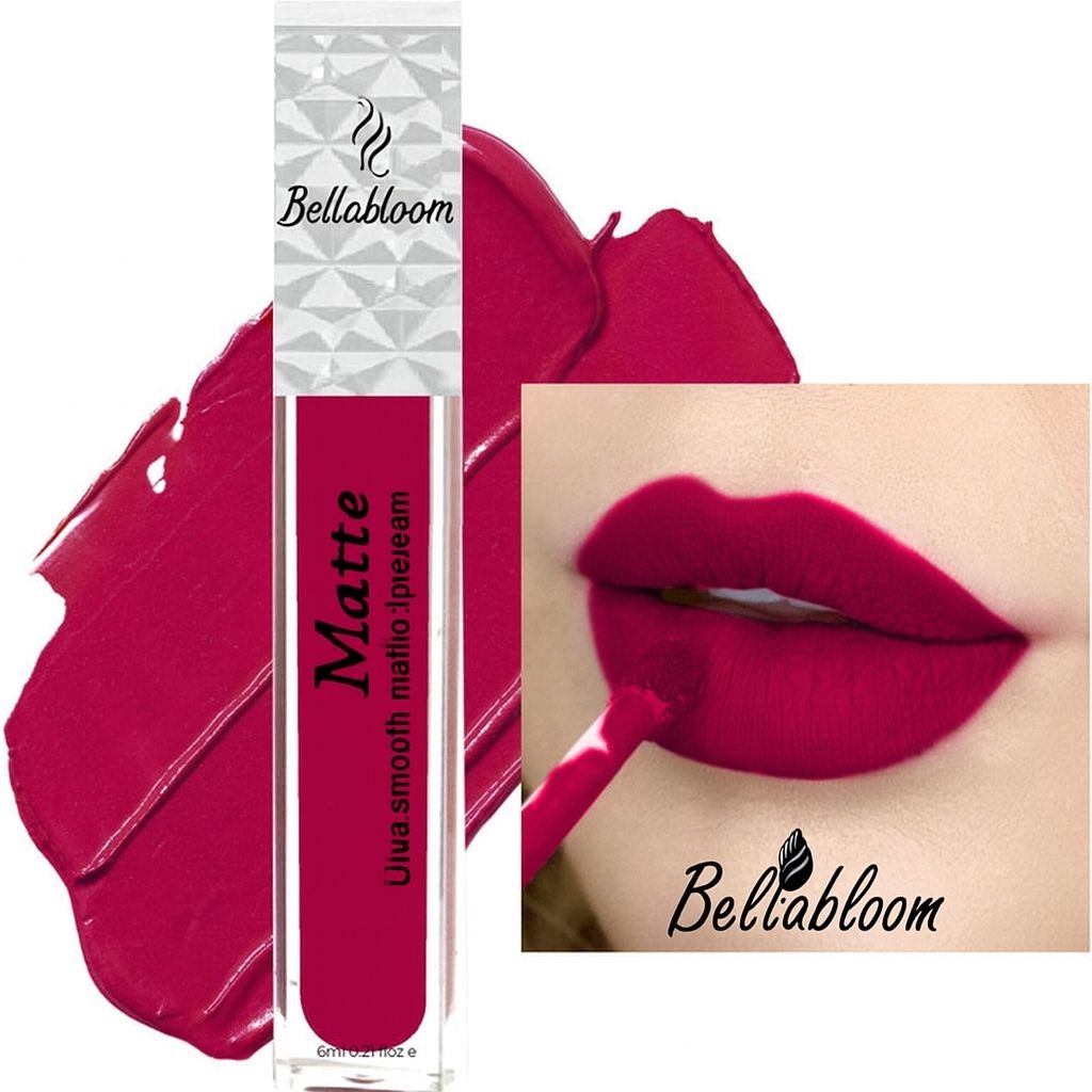 Bella Bloom Pink Liquid Matte Waterproof Lipstick