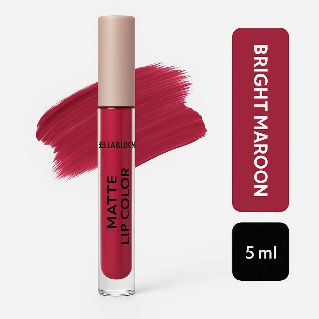 Bella Bloom Pink Liquid Matte Lipstick image 2
