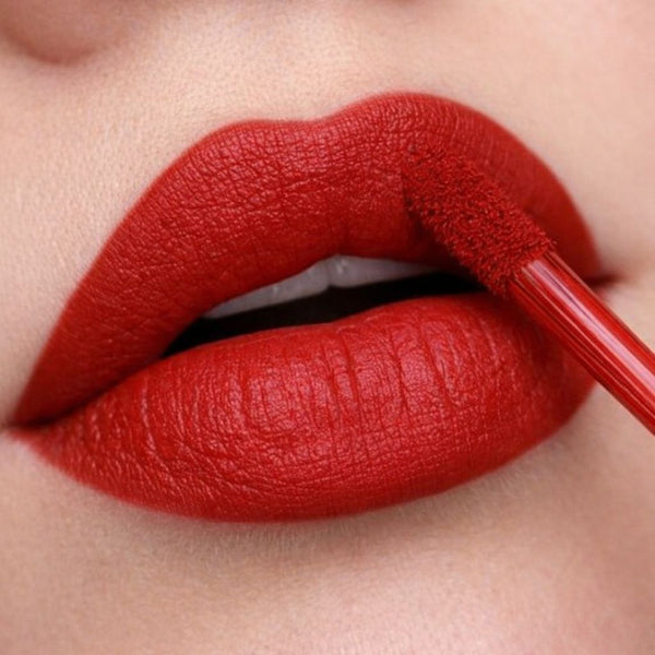 Bella Bloom Deep Red Liquid Matte Waterproof Lipstick