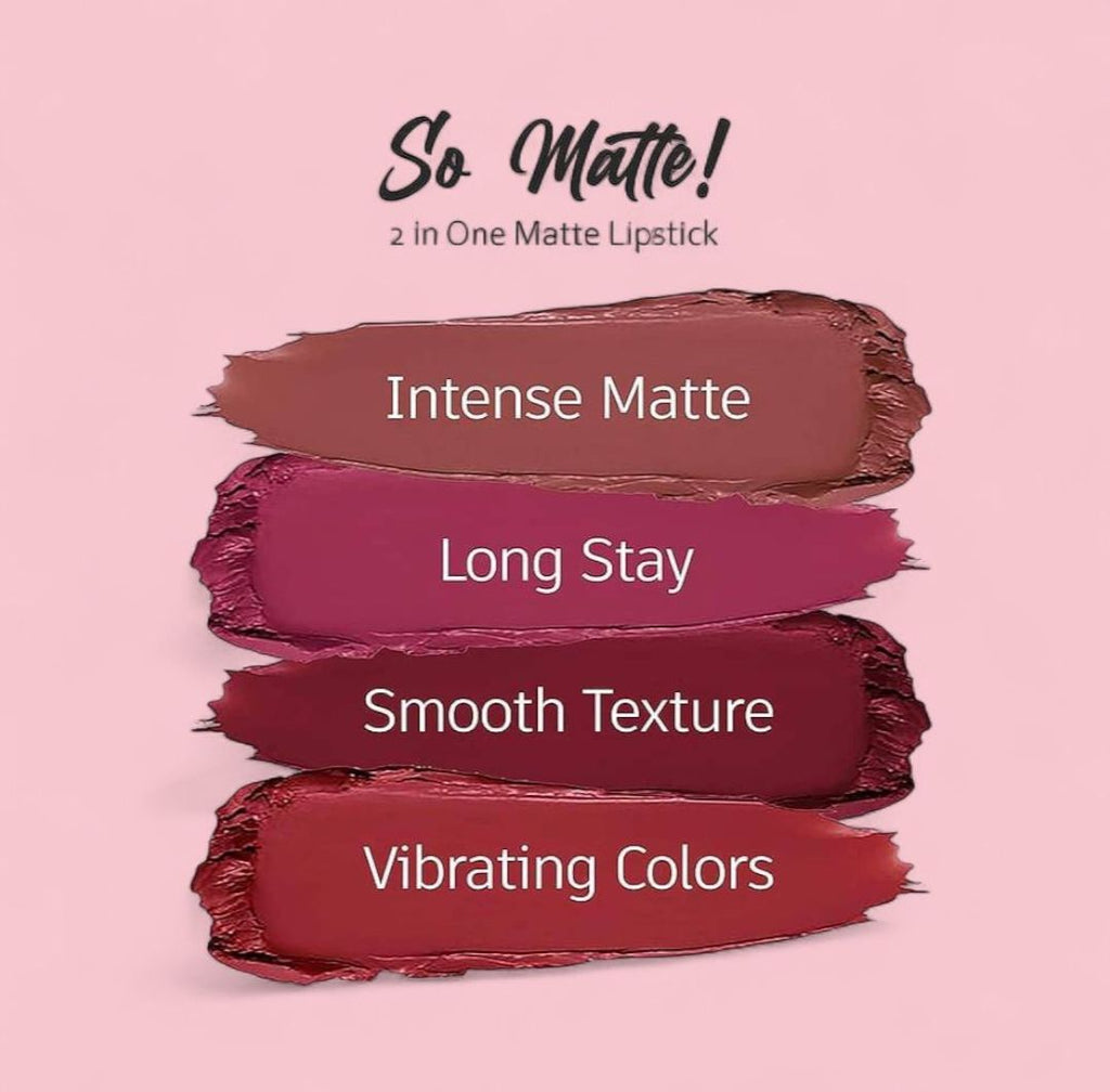 Bella Bloom Purple Liquid Matte Lipstick image 3