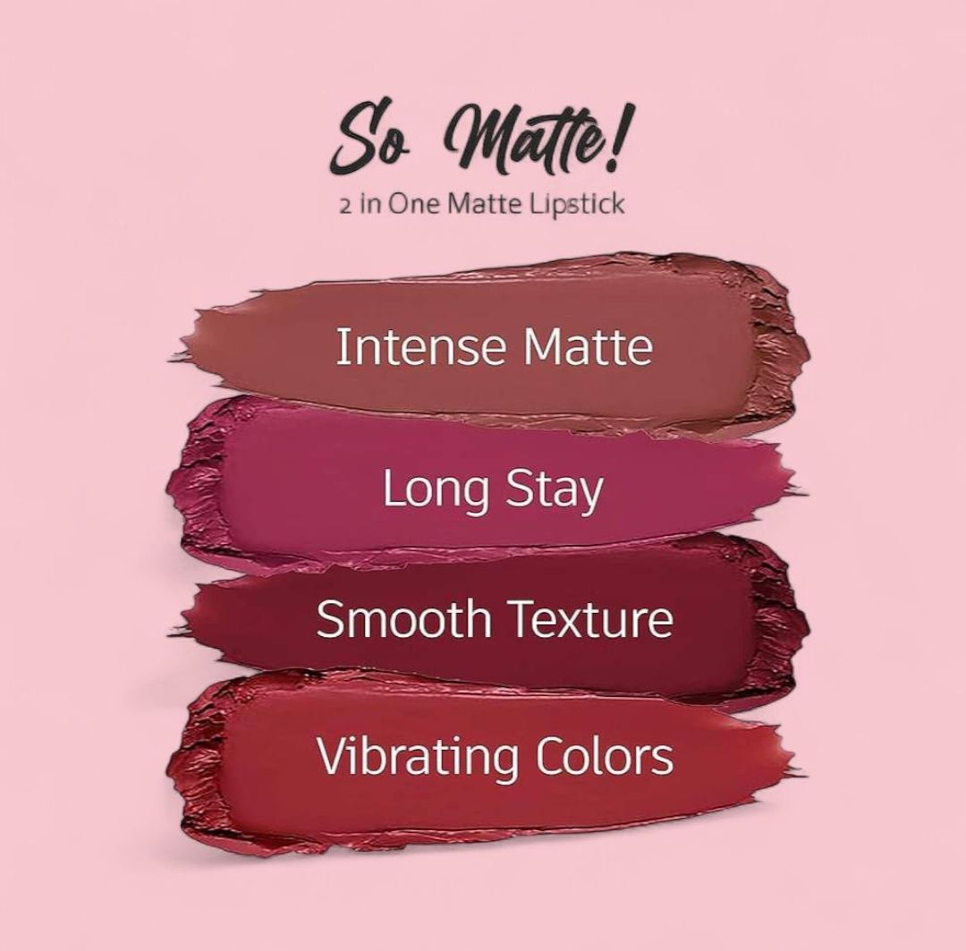 Bella Bloom Purple Liquid Matte Lipstick image 3