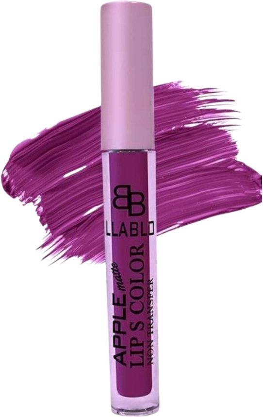 BellaBloom Purple Matte - Shade 02 | Liquid Matte Lipstick | Waterproof | Transfer Proof | Long Lasting | 5ml