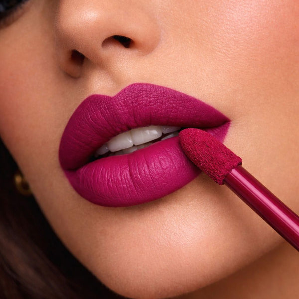 BellaBloom Petal Pink Liquid Matte Lipstick | Waterproof | Transfer Proof | Smudge Proof | Long Lasting | 5 ml