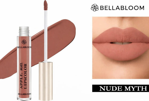 BellaBloom Nude Myth Liquid Matte Lipstick | Waterproof | Transfer Proof | Smudge Proof | Long Lasting | 5 ml