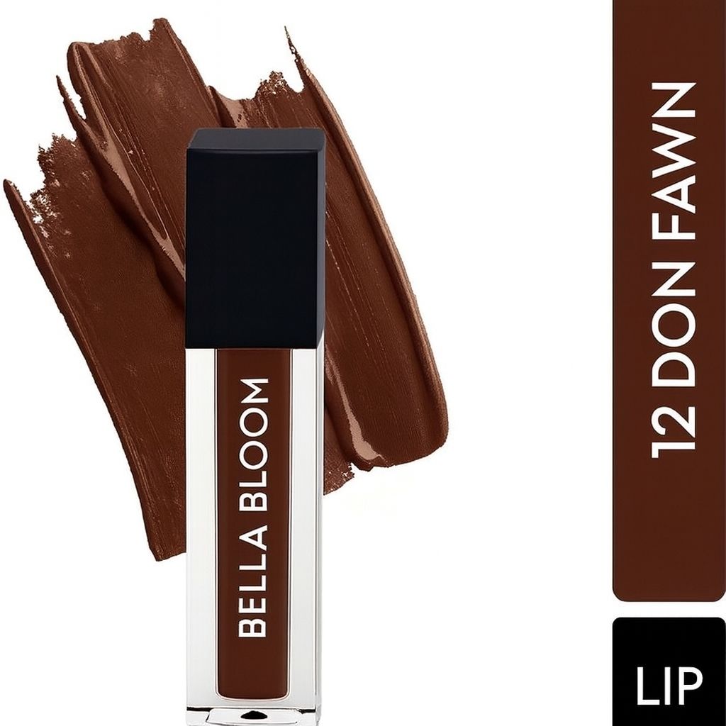 Bella Bloom Chocolate Liquid Matte Waterproof Lipstick