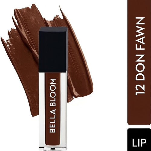 Bella Bloom Chocolate Liquid Matte Waterproof Lipstick