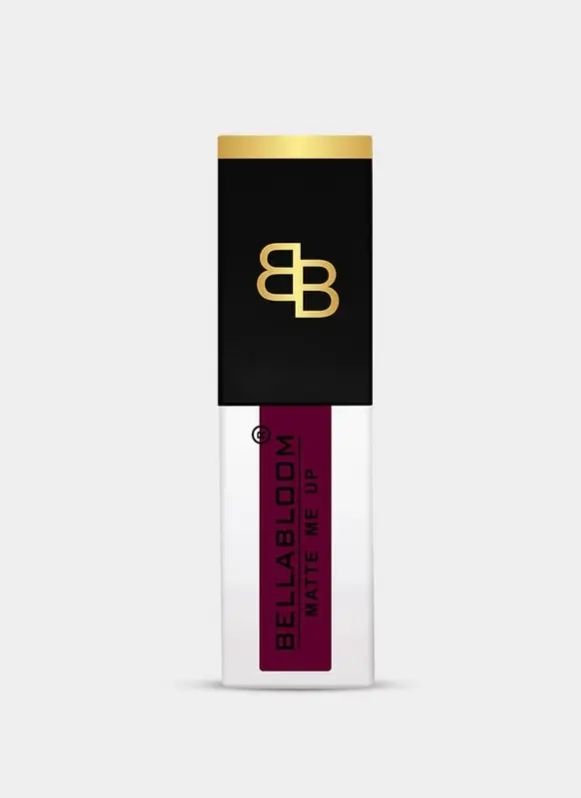 BellaBloom Mauve Purple Liquid Matte Lipstick | Waterproof & Long Lasting | 5ml