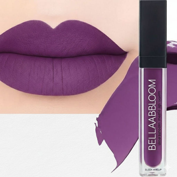 BellaBloom Orchid Purple Liquid Matte Lipstick | Waterproof & Long Lasting | 5ml