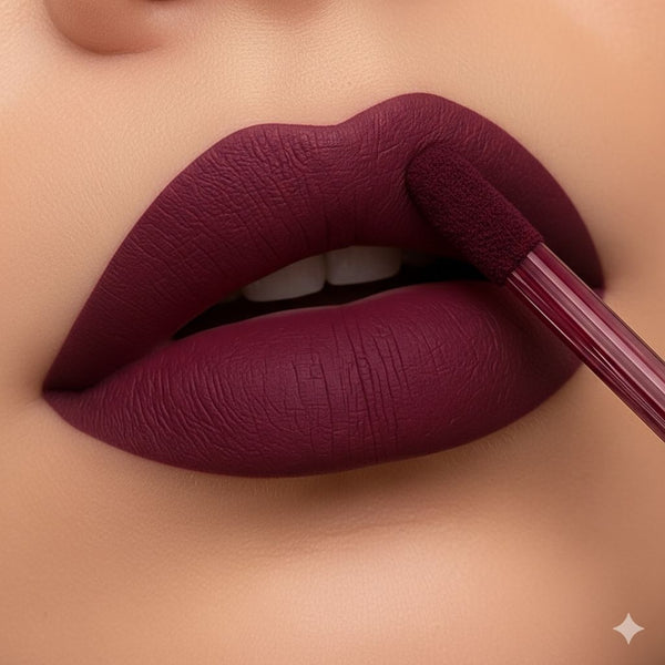 BellaBloom Pulm Liquid Matte Lipstick | Waterproof | Transfer Proof | Smudge Proof | Long Lasting | 5 ml