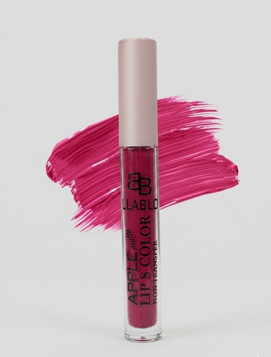Bella Bloom Deep Berry Pink Liquid Matte Waterproof Lipstick