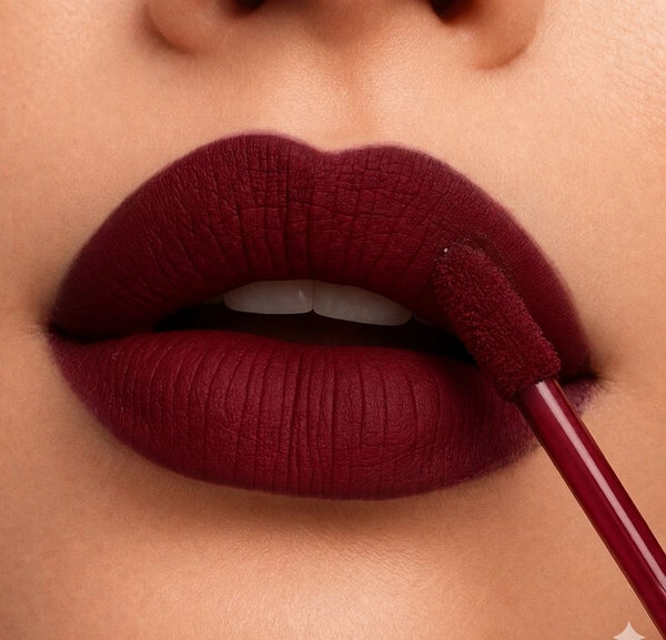 BellaBloom Purple Shade Liquid Matte Lipstick | Waterproof | Transfer Proof | Smudge Proof | Long Lasting | 5 ml