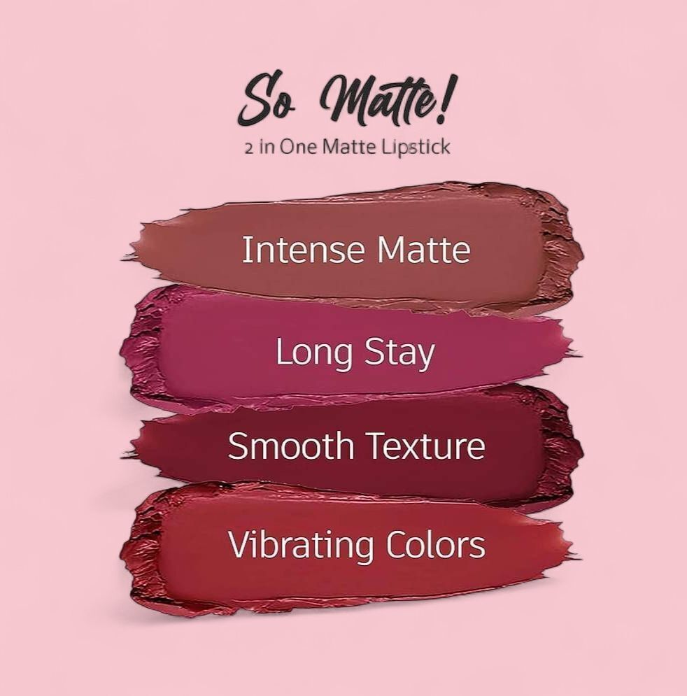 Bella Bloom Brown Liquid Matte Lipstick image 3