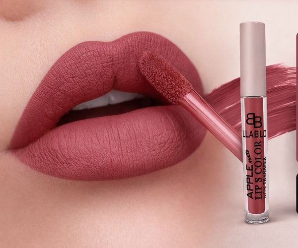 BellaBloom Nude Matte - Shade 02 | Liquid Matte Lipstick | Waterproof | Transfer Proof | Long Lasting | 5ml