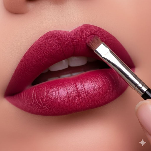 BellaBloom Raspberry Pink Liquid Matte Lipstick | Waterproof | Transfer Proof | Smudge Proof | Long Lasting | 5 ml