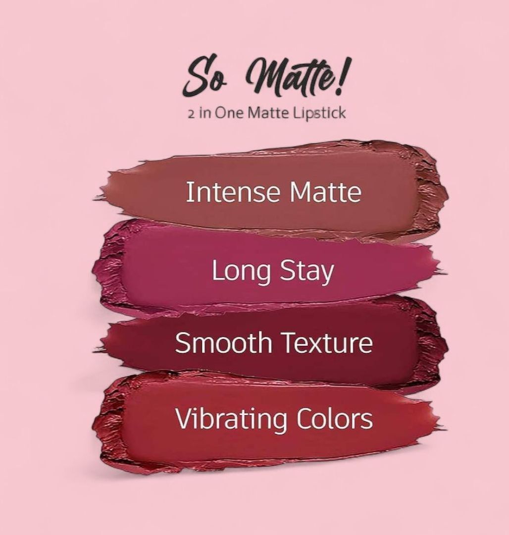 Bella Bloom Pink Liquid Matte Lipstick image 3