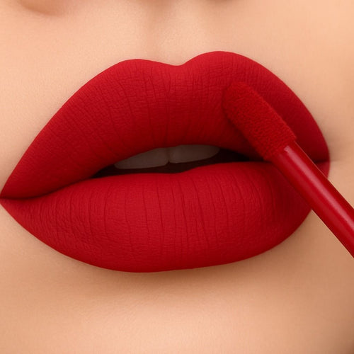 Bella Bloom Red Liquid Matte Waterproof Lipstick