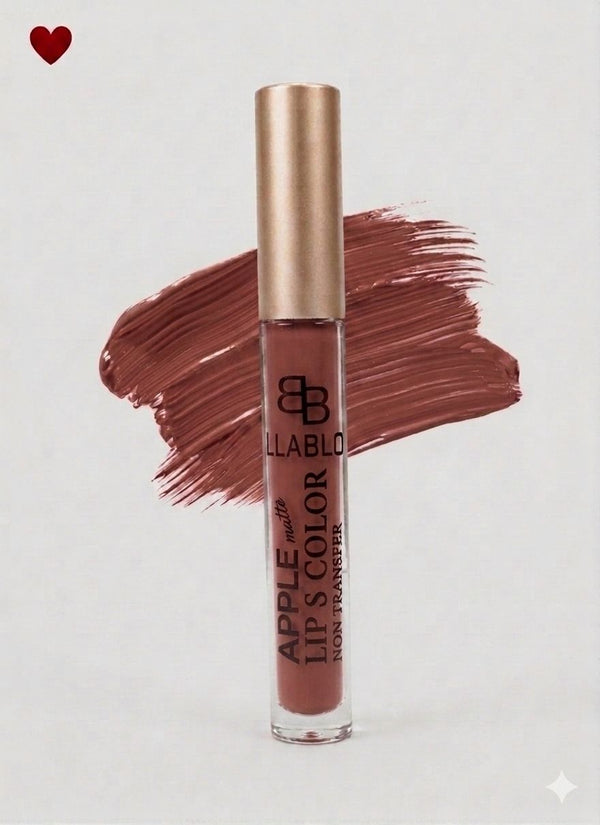 BellaBloom Mauve Nude Liquid Matte Lipstick | Waterproof | Transfer Proof | Smudge Proof | Long Lasting | 5 ml