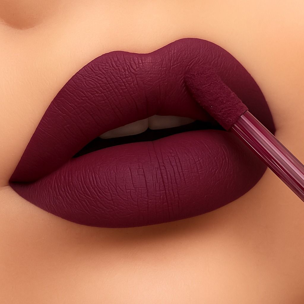 Bella Bloom Purple Liquid Matte Waterproof Lipstick