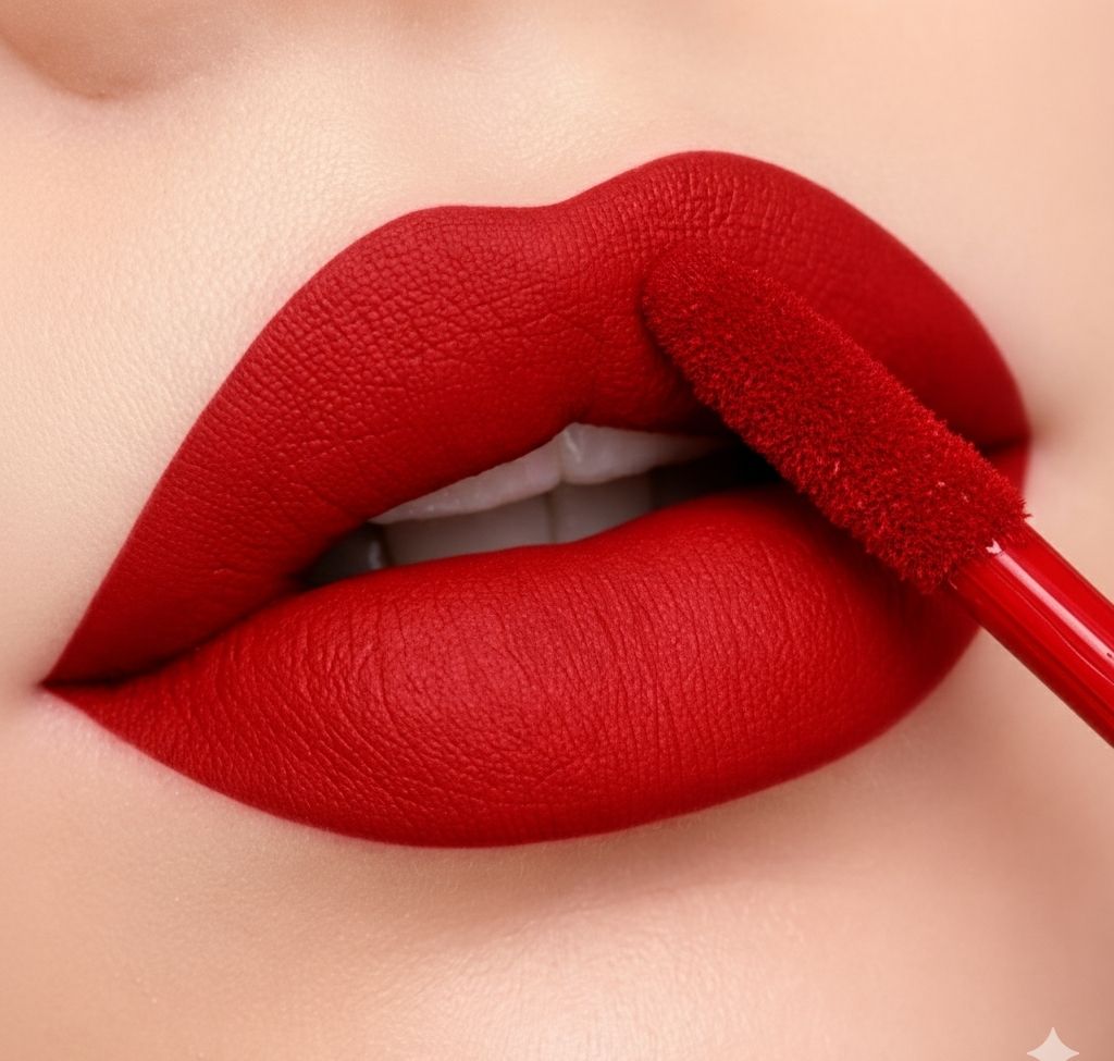 Bella Bloom Red Liquid Matte Waterproof Lipstick