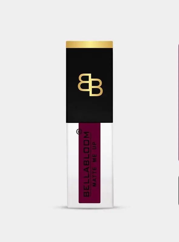 BellaBloom Mystic Purple Liquid Matte Lipstick | Waterproof | Transfer Proof | Smudge Proof | Long Lasting | 5 ml