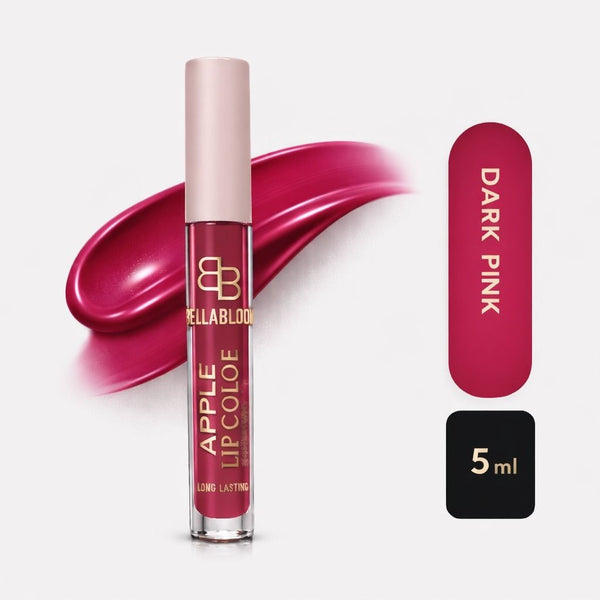 BellaBloom Crimson Pink Liquid Matte Lipstick | Waterproof | Transfer Proof | Smudge Proof | Long Lasting | 5 ml
