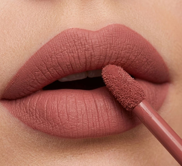 BellaBloom Nude Brown Liquid Matte Lipstick | Waterproof | Transfer Proof | Smudge Proof | Long Lasting | 5 ml
