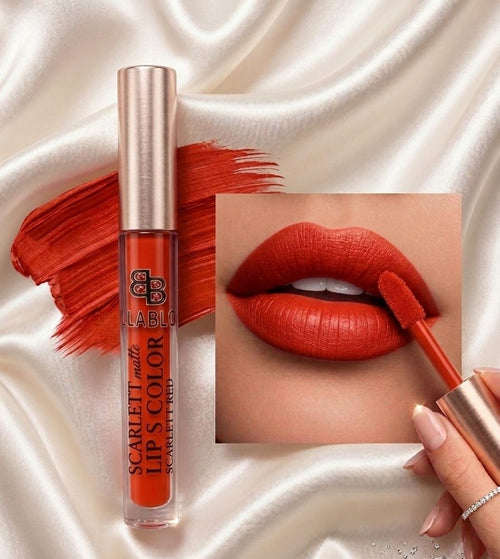 Bella Bloom Classic Red Liquid Matte Waterproof Lipstick