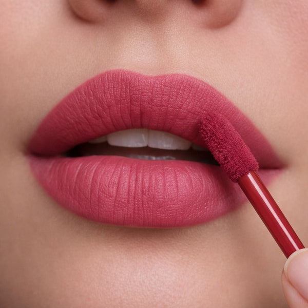 BellaBloom Light Pink Liquid Matte Lipstick | Waterproof | Transfer Proof | Smudge Proof | Long Lasting | 5 ml