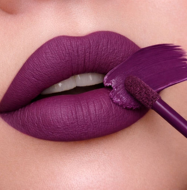 BellaBloom Grape Purple Liquid Matte Lipstick | Waterproof & Long Lasting | 5ml