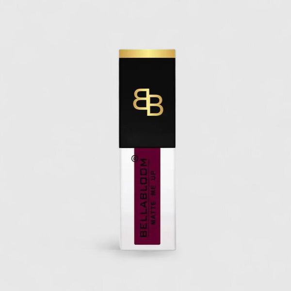 BellaBloom Royal Purple Liquid Matte Lipstick | Waterproof | Transfer Proof | Smudge Proof | Long Lasting | 5 ml