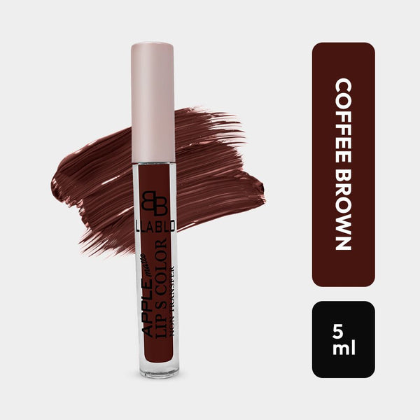 BellaBloom Dark Brown Liquid Matte Lipstick | Waterproof | Transfer Proof | Smudge Proof | Long Lasting | 5 ml