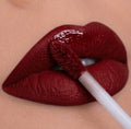 BellaBloom Dark Red Liquid Matte Waterproof Lipstick 5ml Long Lasting
