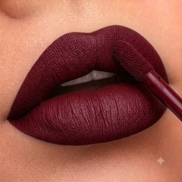 BellaBloom Ruby Red Liquid Matte Lipstick | Waterproof | Transfer Proof | Smudge Proof | Long Lasting | 5 ml