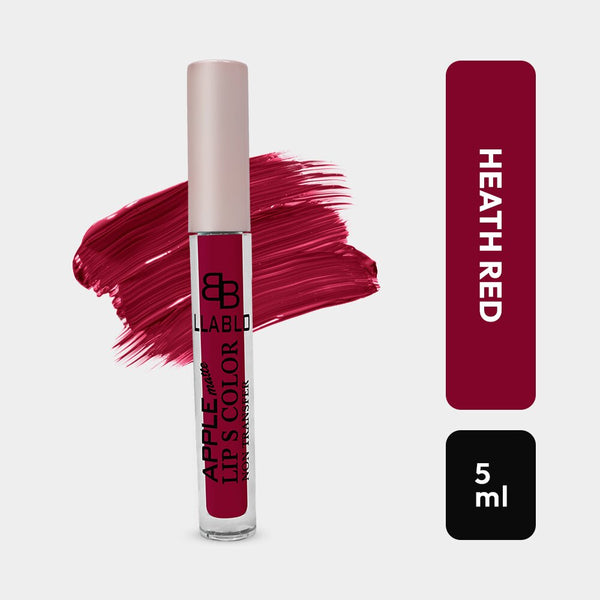 BellaBloom Dark Red Liquid Matte Lipstick | Waterproof & Long Lasting | 5ml