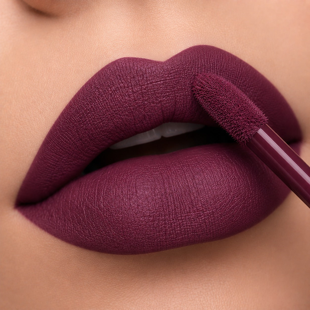 BellaBloom Deep Plum | Waterproof, Transfer Proof & Long Lasting liquid matte lipstick 5ml