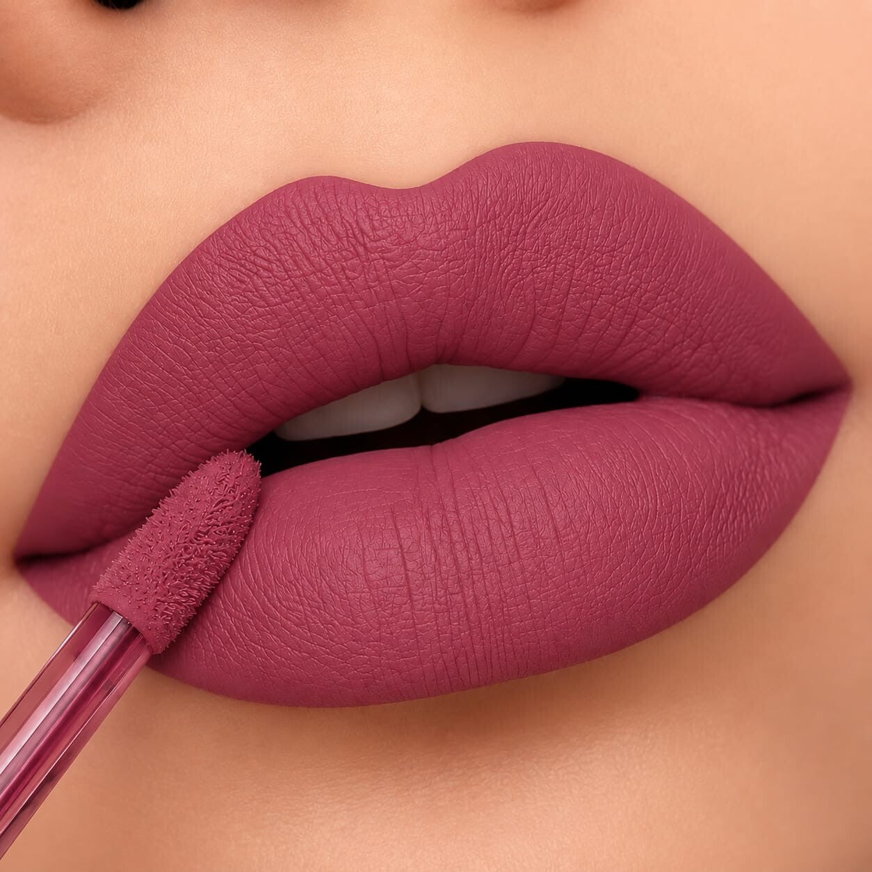 BellaBloom Dusky Rose, Nude Brown & Dark Brown liquid matte lipstick 5ml Rose Mocha Trio family - image 6